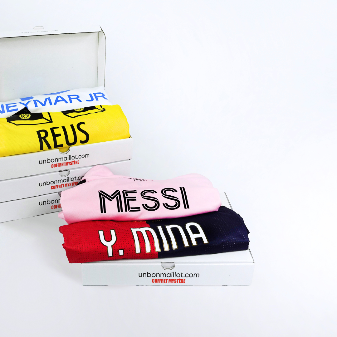 La box maillot floqué Nom + Numéro