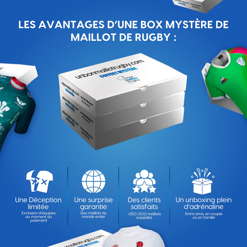 La box débardeur mystère rugby 🏉